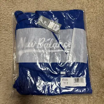 뉴발란스 MT43951 파랑 티셔츠