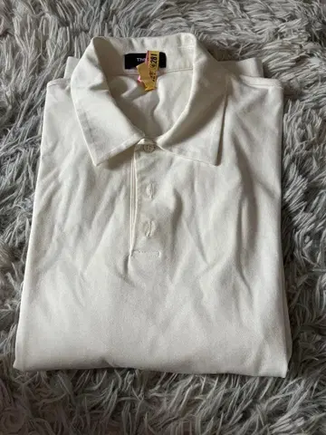 테오리 화이트 피케 셔츠 M