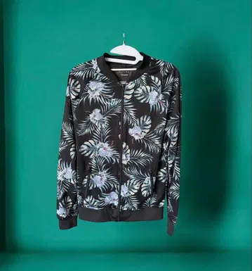 ZARA MAN 꽃무늬 프린트 점퍼 M