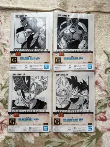 제일복권 드래곤볼 40th G상 코믹스 클리어 파일 세트 묶음 판매