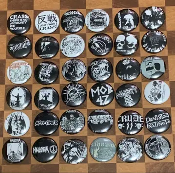 캔뱃지 세트 36개 discharge