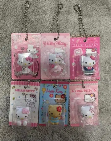 HELLO KITTY 패키지 미니어처 컬렉션 컴플리트 세트