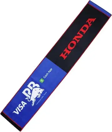 VISA CASH F1 팀 VCARB 일본 오리지널 타월 머플러