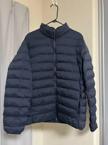 유니클로 UNIQLO 퍼프 테크 자켓 네이비 남성용 다운