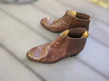 사이드 고어 부츠 브라운 Cervo 사이즈 8