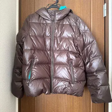 브라운 다운 자켓