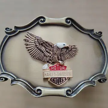 할리데이비슨 이글 디자인 벨트 버클