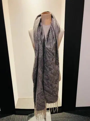 그레이 스톨 폴리에스테르 100%