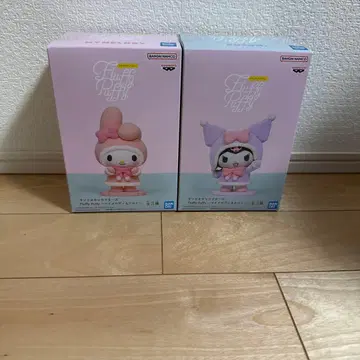 Fluffy Puffy 피규어 세트 마이멜로디 & 쿠로미