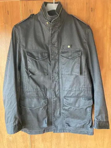 Radmess MEN'S BIGI 그레이 밀리터리 자켓 M