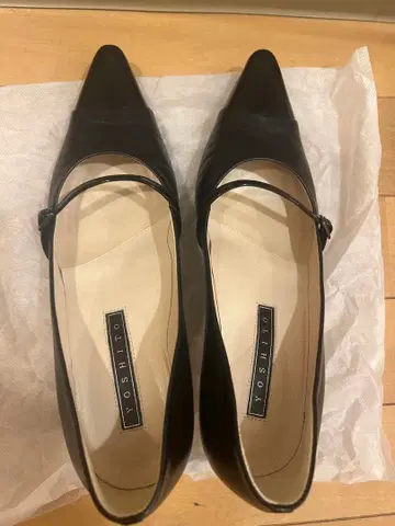 새상품급 YOSHITO 블랙 하이힐 24