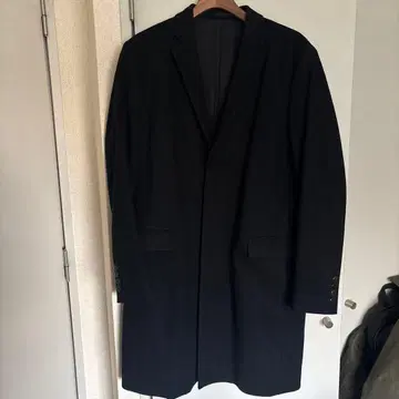 LAD MUSICIAN 블랙 체스터 코트 44