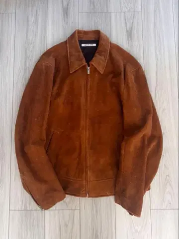 SEVEN BY SEVEN 브라운 스웨이드 자켓 기무라 타쿠야 착용