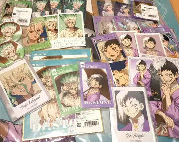 W 찬스 Dr.STONE 종이류 모음 이시가미 센쿠 아사기리 겐