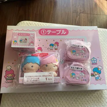 산리오 뽑기 키키라라 뽑기 세트 테이블 라스트 원