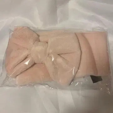 캔디스트리퍼 빅 리본 머플러 핑크