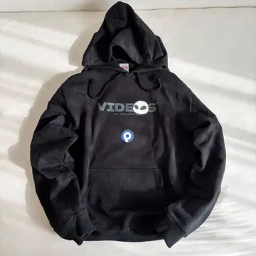 포커즈 videos 후드티 블랙 M 사이즈