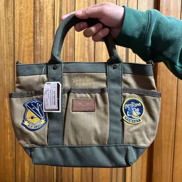 새상품급 AVIREX 블루엔젤 토트백