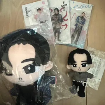 SnowMan 메구로 렌 아크릴 스탠드 봉제 인형