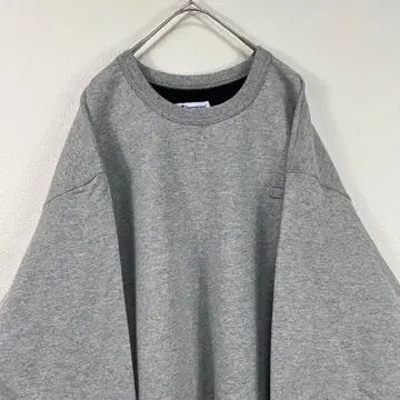 Champion 챔피온 맨투맨 자수 맨투맨 그레이