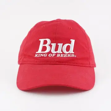 버드와이저 모자 캡 구제 의류 자수 기업 맥주 빨간색 18411