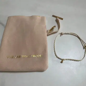 스텔라 할리우드 리화 콜라보 다이아몬드 팔찌 베이지