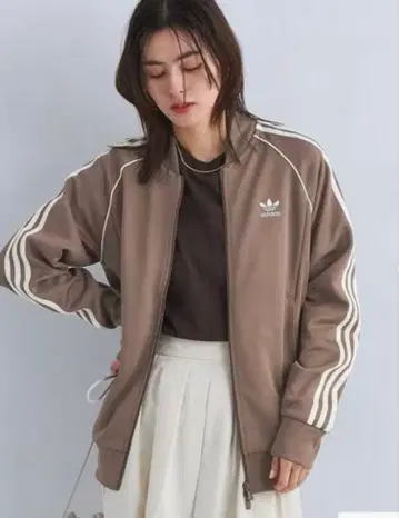 adidas 브라운 트랙 자켓