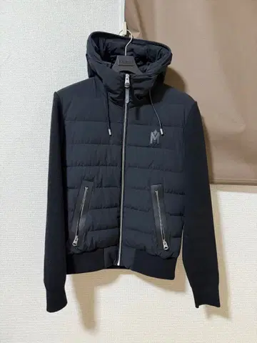 MACKAGE 후드 부착 다운 니트