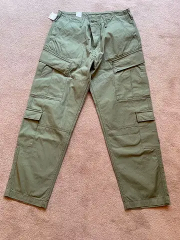 ALPHA INDUSTRIES 워크 팬츠 M 올리브 그린