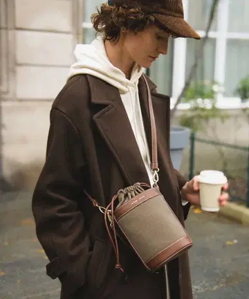 miel 올리브 브라운 신상 숄더백