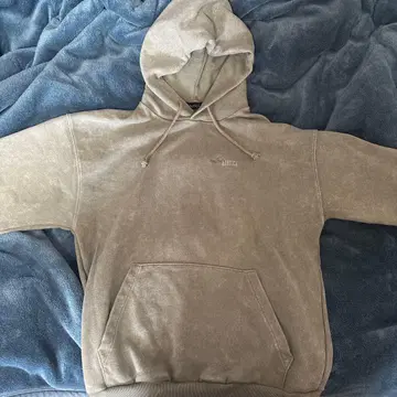 NAUTICA 올리브 그린 후드 부착 후드티