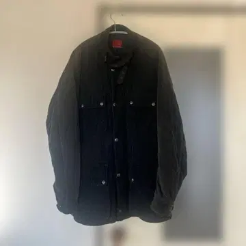 GAIJIN MADE 블랙 퀼팅 자켓