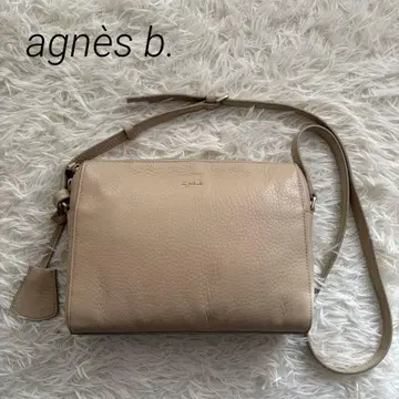 새상품급 에네스베 베이지 컬러 숄더백