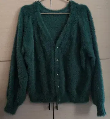 ROPE PICNIC 다크 그린 가디건 38