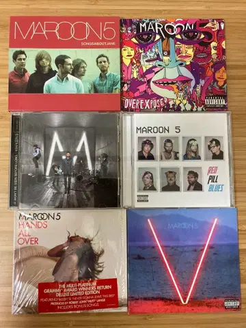 [ 6개 세트 ] CD 세트 MAROON 5
