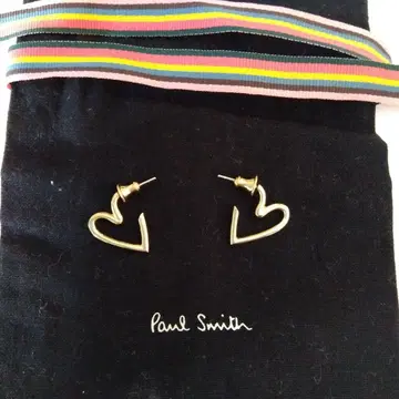 폴 스미스 하트 모양 귀걸이