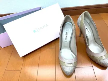 DIANA 베이지 골드 하이힐