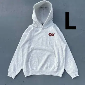 9090 90 Logo Original Hoodie gray L