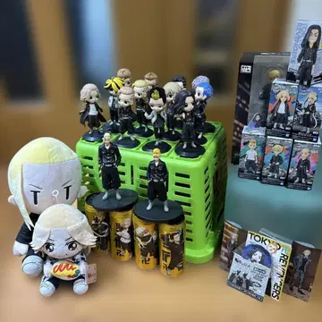 도쿄 리벤저스 피규어 봉제 인형 세트