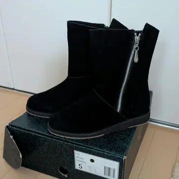 새상품 에뮤 스웨이드 부츠 22