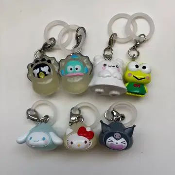 산리오 메지루시 액세서리 7개 묶음 판매