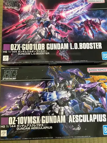 [ 미조립 ] HG 건담 엘오 부스터 건담 아스크레푸오스