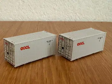 OCCL 컨테이너 모형 2세트 N게이지 철도 모형