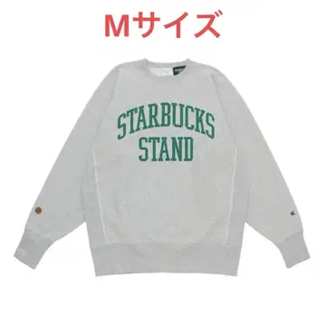 STARBUCKS STAND by BEAMS Champion 맨투맨