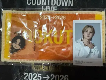 요시노 호쿠토 네임 미니 타월 스티커 아크릴 참 회장 한정판 가챠