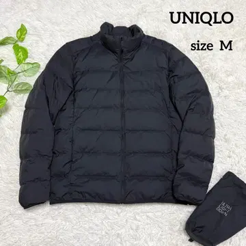 [ 유니클로 ] 컨디션 최상 울트라 라이트 다운 블랙 M 사이즈 남성용