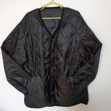 GLOBAL WORK 블랙 퀼팅 자켓 L 사이즈
