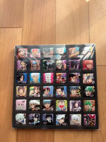 애니메이션 캐릭터 핀 배지 세트 36개