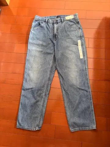 uniqlo 와이드 핏 청바지