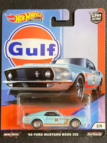 Hot Wheels 1969 Ford Mustang Gulf